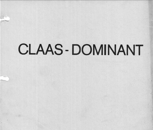 Claas Dominant Parts Catalogue - 123manuals.com