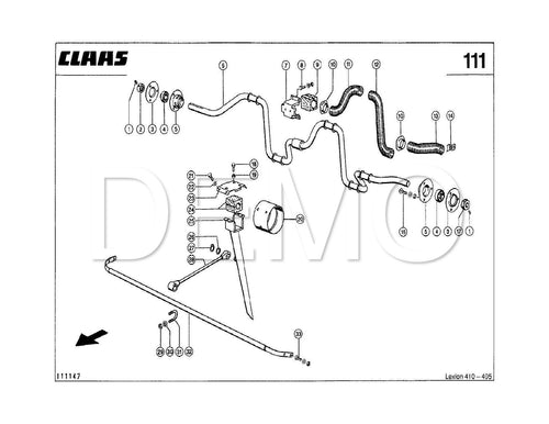 Claas Lexion 460-450 II MTS Parts Catalogue - 123manuals.com