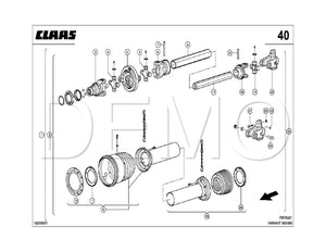Claas Variant 280/RC Parts Catalogue - 123manuals.com