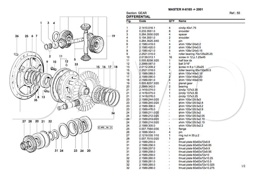 Hurlimann XA-56 Parts Catalogue - 123manuals.com